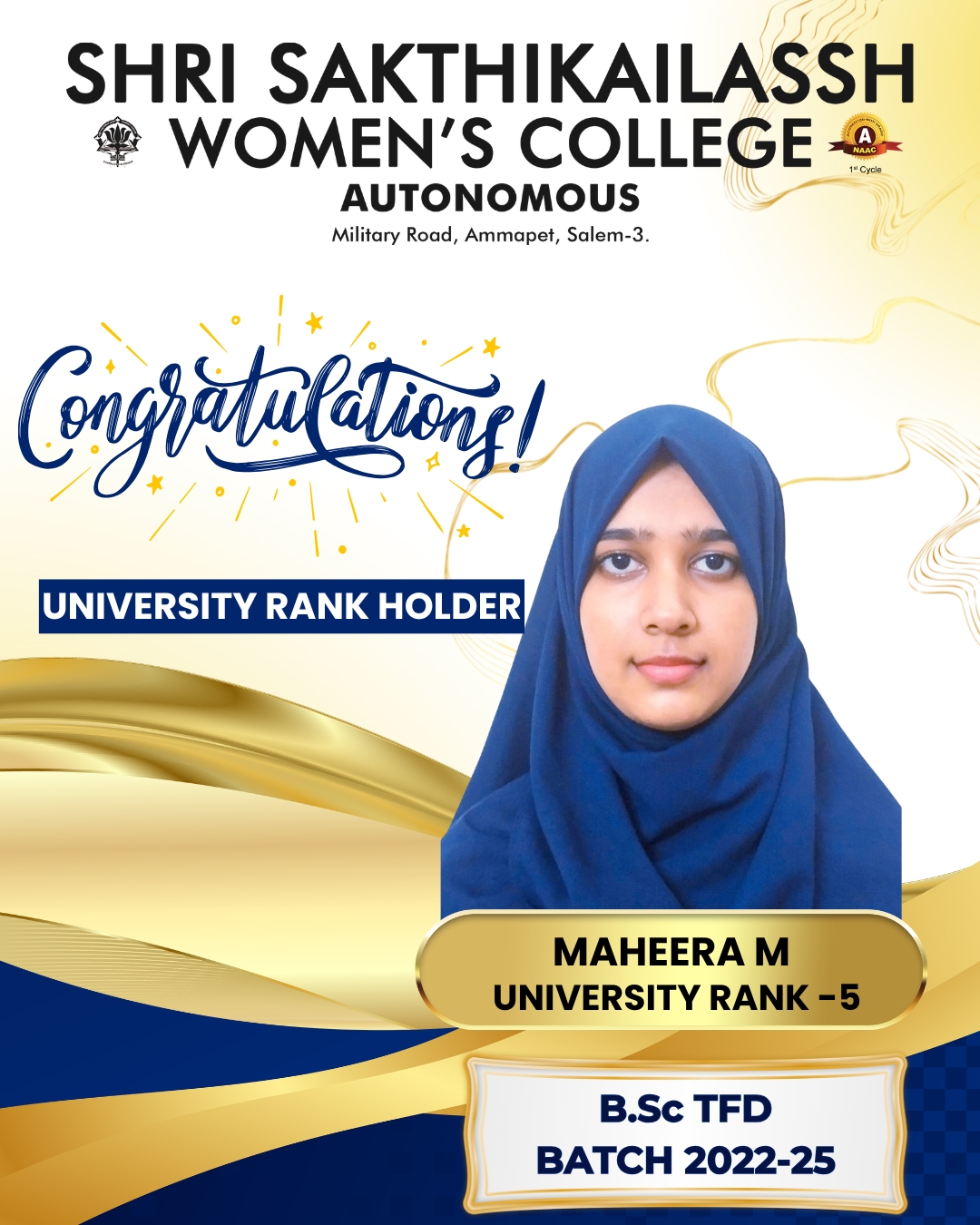 Gold Medalist Achievement